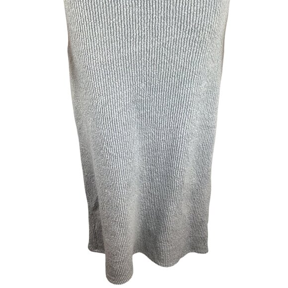 ASOS Design Womens Maxi Dress Size 6 NWOT Boucle Sleeveless Extreme Roll Blue - Picture 6 of 13